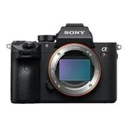 Sony Alpha 7R III Mirrorless Camera with 42.4MP Full-Frame High Resolution Sensor, Camera with Front End LSI Image Processor, 4K HDR Video and 3" LCD Black (Renewed)