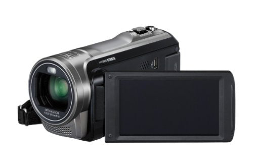 Panasonic HC-V500 Camcorder Full HD 1080/50P/50I Long telefoto and 50X intelligent Zoom Hybrid O.I.S. Optical image stabiliser -3.0-Inch LCD Black (Renewed)