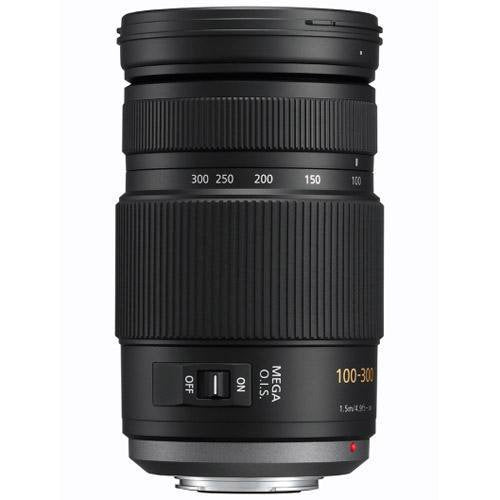 Panasonic LUMIX G Vario Lens, 100-300mm, F4.0-5.6 ASPH, Mirrorless Micro Four Thirds, MEGA Optical I.S, H-FS100300 (USA BLACK) (Renewed)