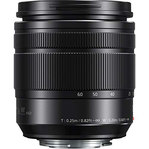 Panasonic Lumix G Vario 12-60mm f/3.5-5.6 ASPH. Power O.I.S. Lens with Pro Filter (Renewed)