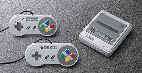 Nintendo Classic Mini Console: Super Nintendo Entertainment System (SNES) – Pre-Installed with 21 Classic Games (Renewed)