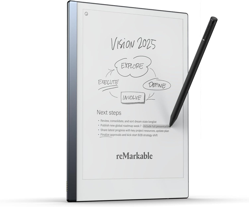 reMarkable 2 Tablet (10.3 "Digital Paper Display) - Includes Marker Plus, USB-A to USB-C Cable (Renewed)