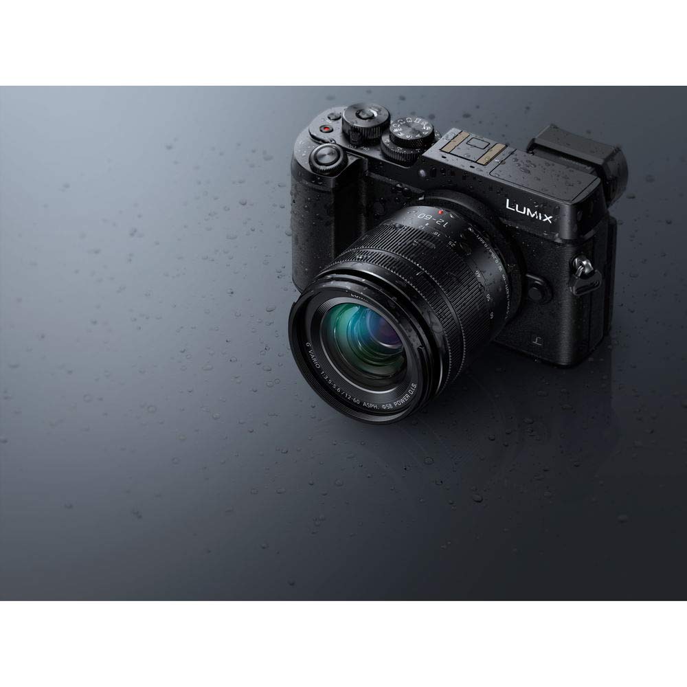 Panasonic Lumix G Vario 12-60mm f/3.5-5.6 ASPH. Power O.I.S. Lens with Pro Filter (Renewed)