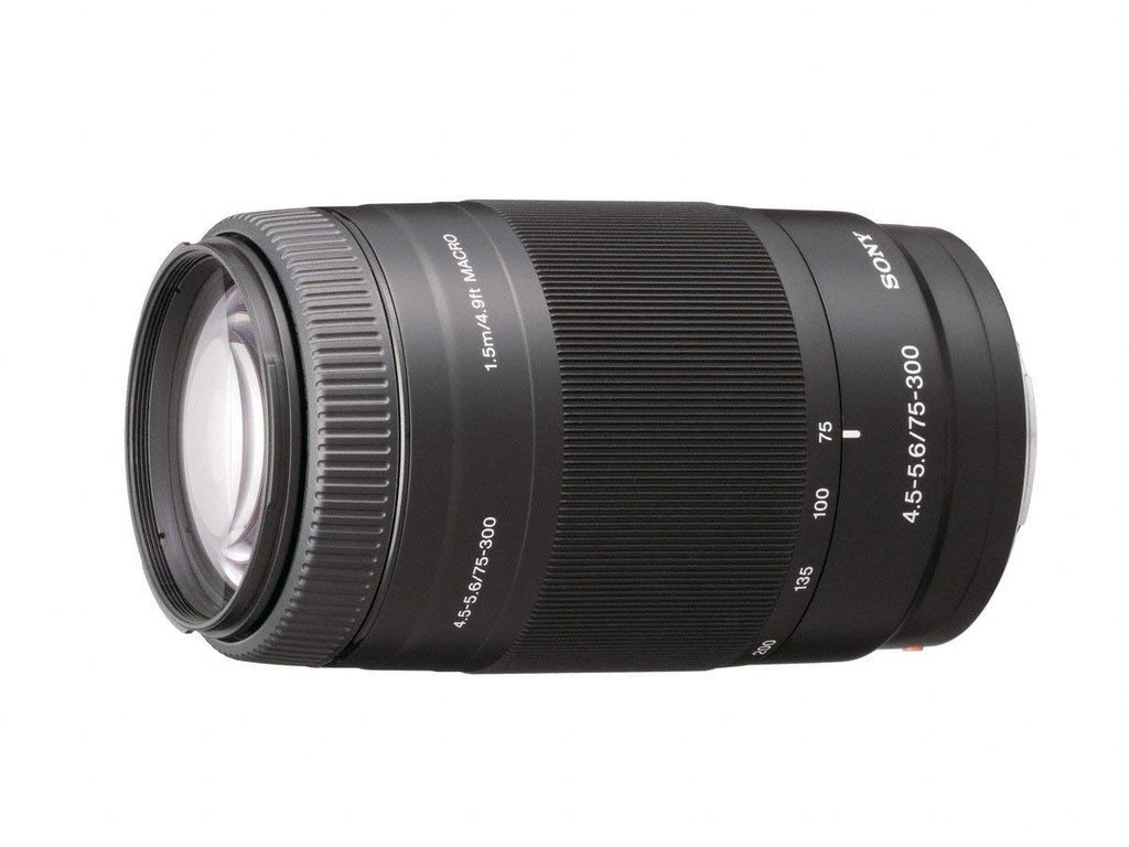 Sony Alpha 75-300mm F4.5-5.6 Lens (Renewed)