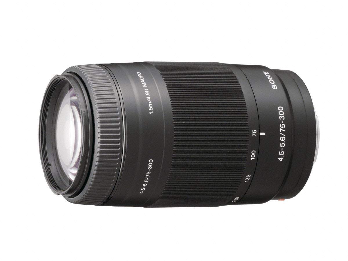 Sony Alpha 75-300mm F4.5-5.6 Lens (Renewed)