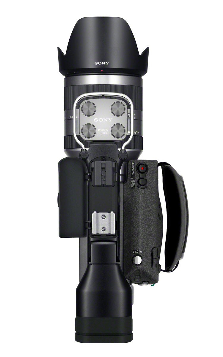 Sony NEX-VG20 Handycam E-Mount Camcorder 16.1 Megapixel with 18-200mm Interchangeable Lens CMOS Sensor AVCHD Quality 3-Inch Screen Black (Renewed)