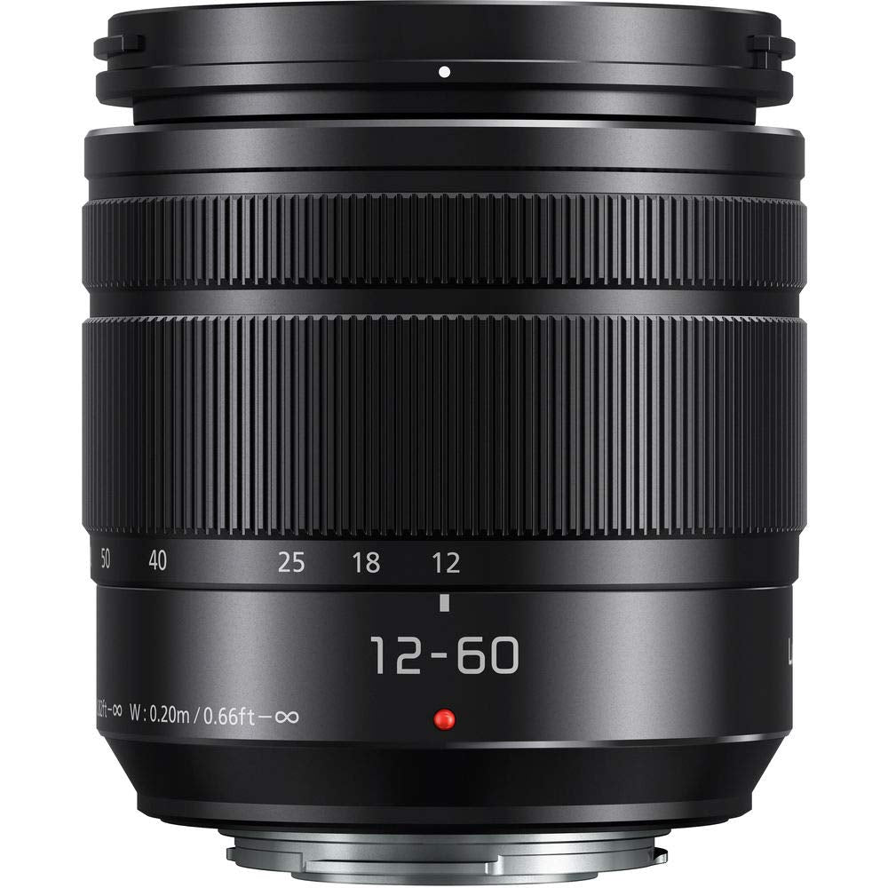 Panasonic Lumix G Vario 12-60mm f/3.5-5.6 ASPH. Power O.I.S. Lens with Pro Filter (Renewed)