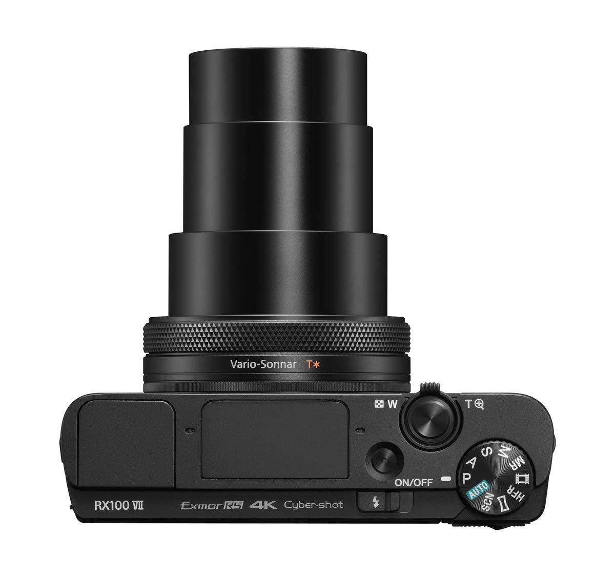 Sony RX100 VII | Advanced Premium Bridge Camera (1.0-Type Sensor, 24-200 mm F2.8-4.5 Zeiss Lens, Eye Tracking Autofocus for Human and Animal, 4K Movie Recording and Flip Screen) (Renewed)