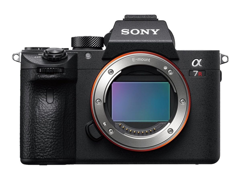 Sony Alpha 7R III Mirrorless Camera with 42.4MP Full-Frame High Resolution Sensor, Camera with Front End LSI Image Processor, 4K HDR Video and 3" LCD Black (Renewed)