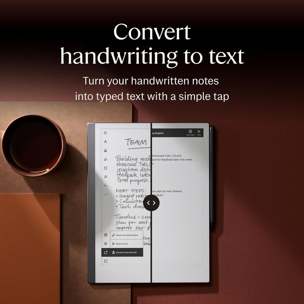 reMarkable 2 Tablet (10.3 "Digital Paper Display) - Includes Marker Plus, USB-A to USB-C Cable (Renewed)