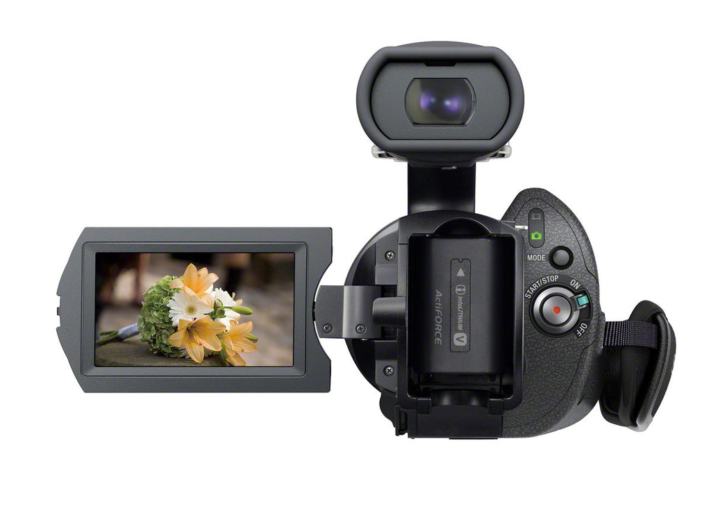 Sony NEX-VG20 Handycam E-Mount Camcorder 16.1 Megapixel with 18-200mm Interchangeable Lens CMOS Sensor AVCHD Quality 3-Inch Screen Black (Renewed)