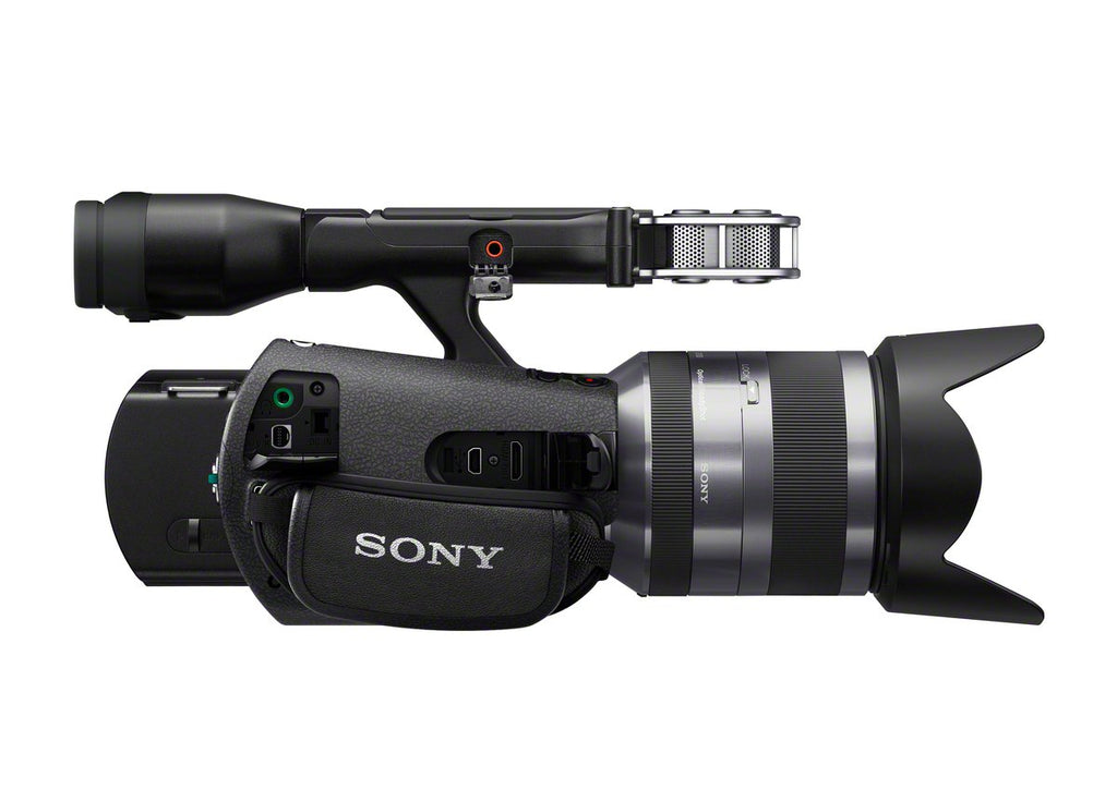 Sony NEX-VG20 Handycam E-Mount Camcorder 16.1 Megapixel with 18-200mm Interchangeable Lens CMOS Sensor AVCHD Quality 3-Inch Screen Black (Renewed)