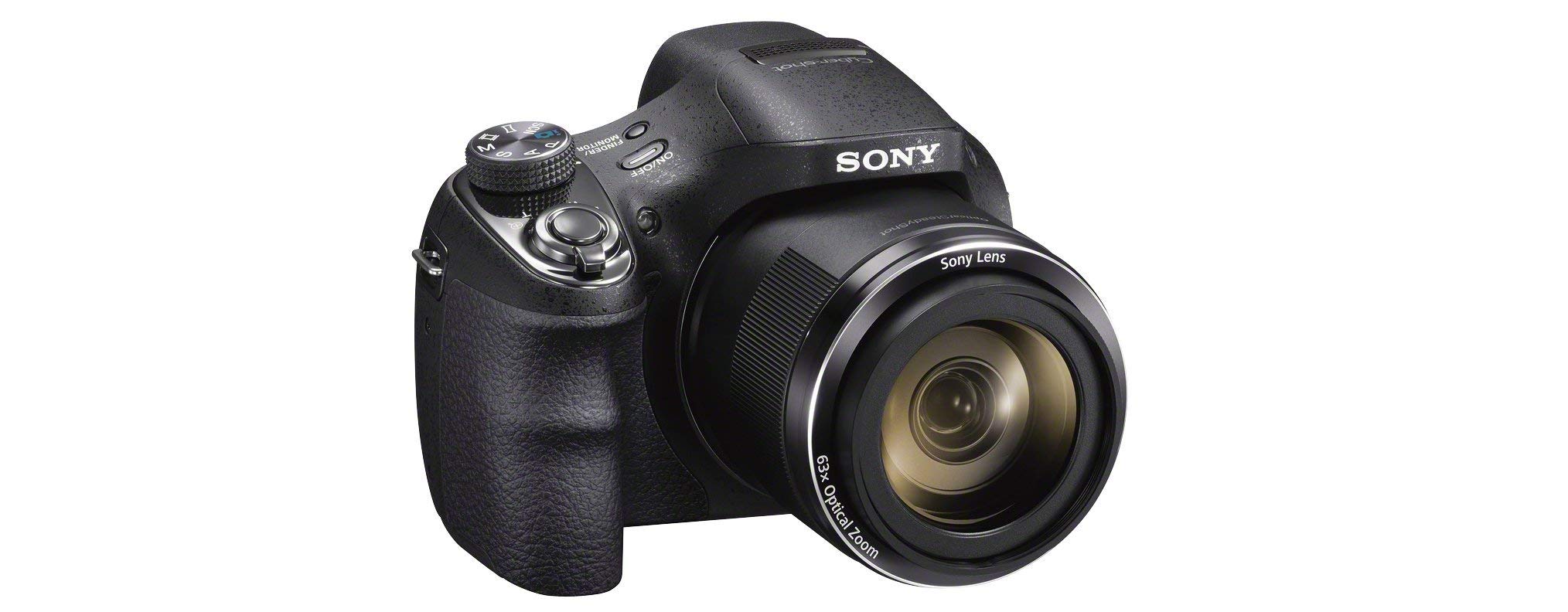 Sony DSCH400B.CEH Digital Compact Bridge Camera - Black (Renewed)