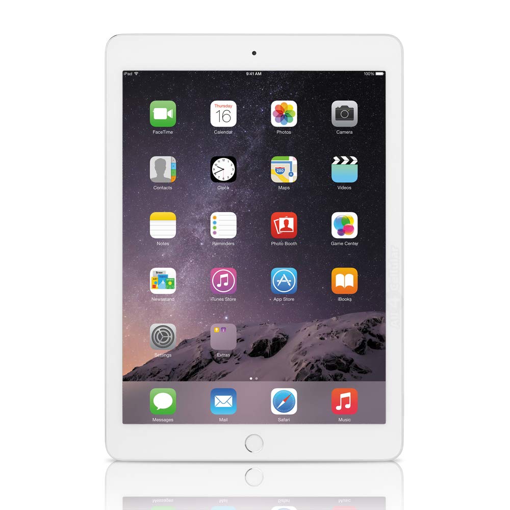 Apple iPad Air 2 128GB Wi-Fi - Silver (Renewed)