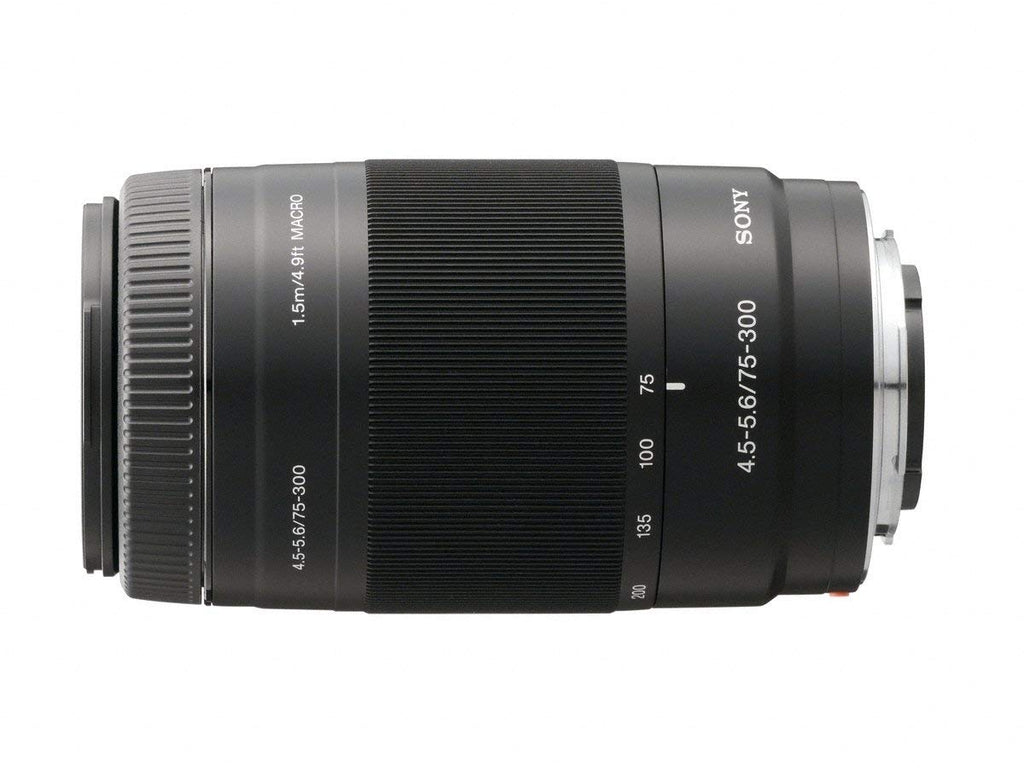 Sony Alpha 75-300mm F4.5-5.6 Lens (Renewed)