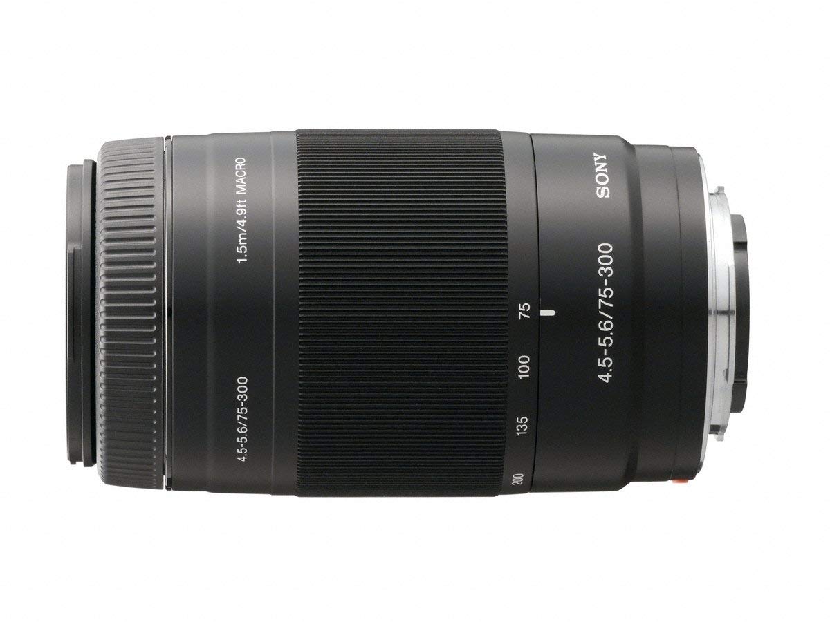 Sony Alpha 75-300mm F4.5-5.6 Lens (Renewed)