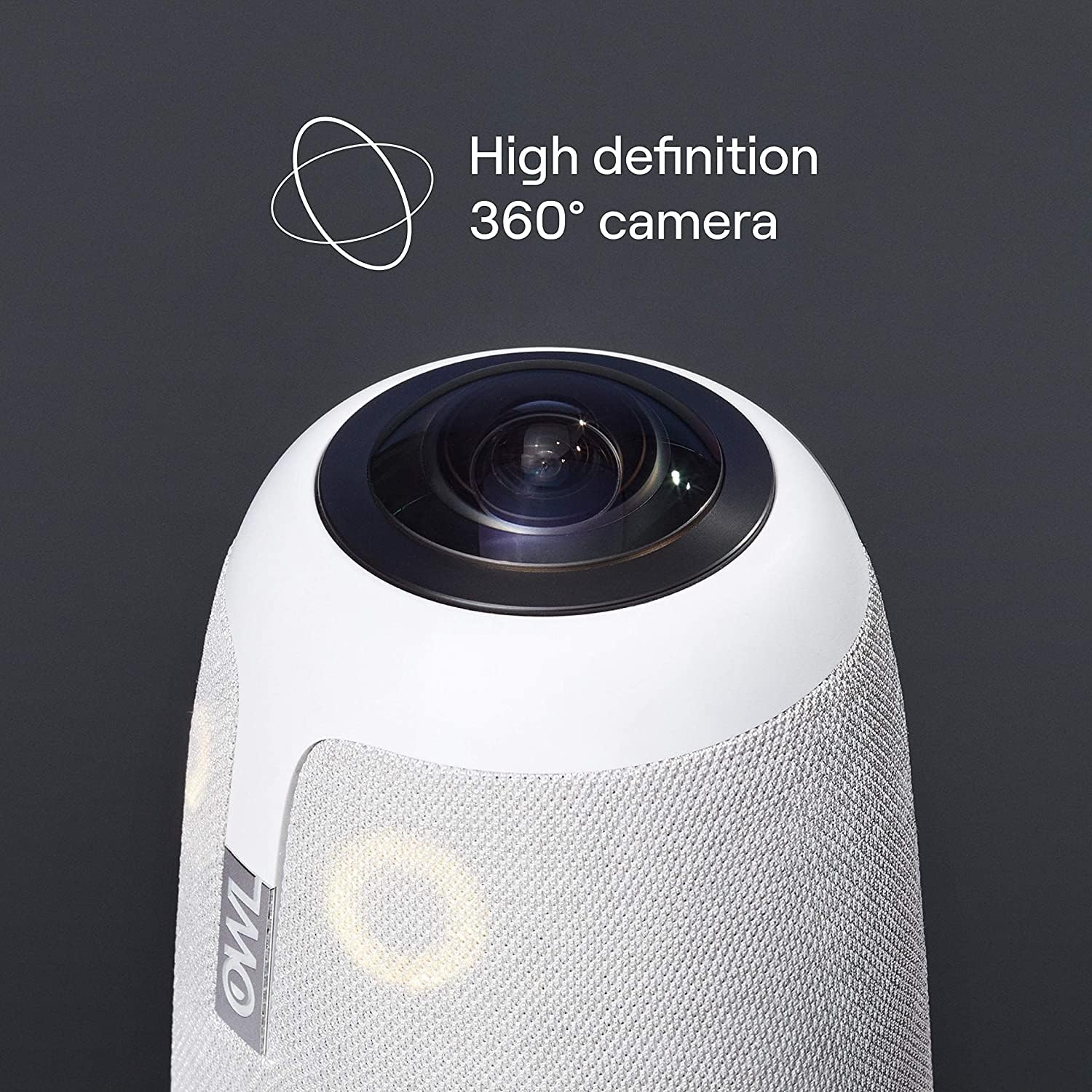 Owl Labs Meeting Owl Pro Conferencing Camera - Premium 360-Degree Smart Camera, 8 Mics & 3 Speakers, 1080p HD, 18ft Mic Range, Plug & Play, WIFI, Support for Zoom, Teams, Webex & More (Renewed)