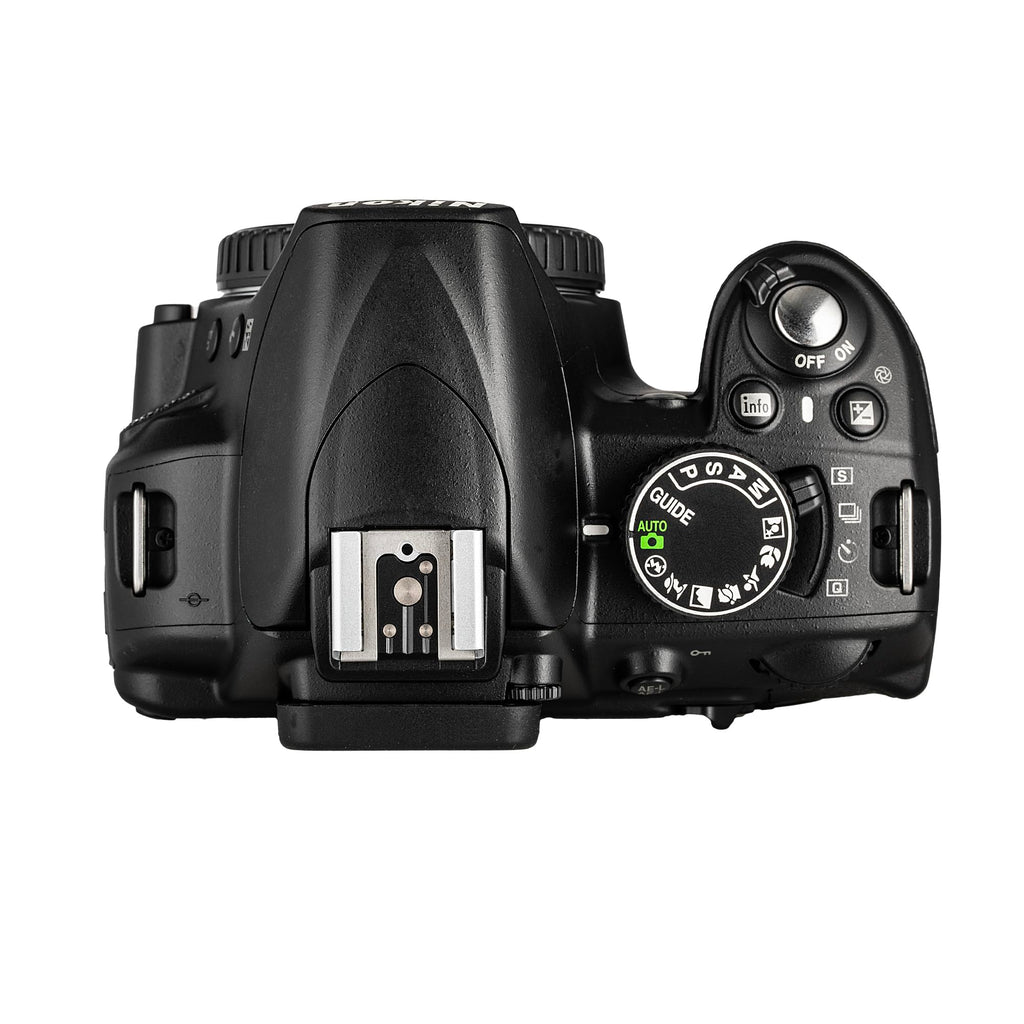 Nikon D3100 Digital SLR Camera with 18-55mm VR Lens Kit (14.2MP) 3 inch LCD (Renewed)