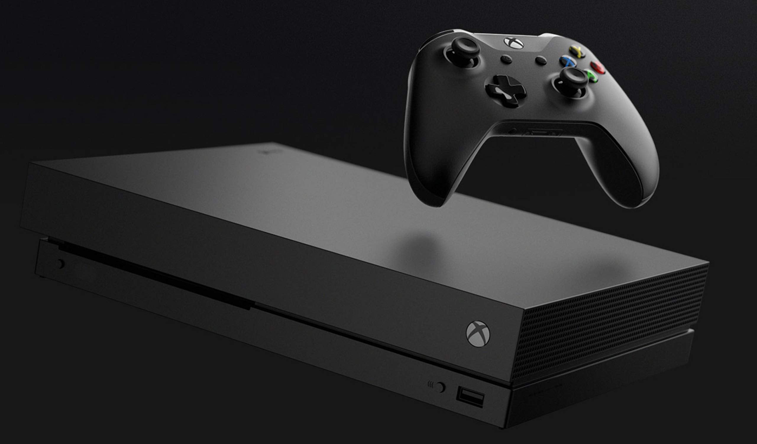Microsoft Xbox One X 1TB Solid State Drive Gaming Console with Wirless Controller - Native 4K - HDR - Enhanced by Scorpio CPU and Fast SSD - Black (Renewed)