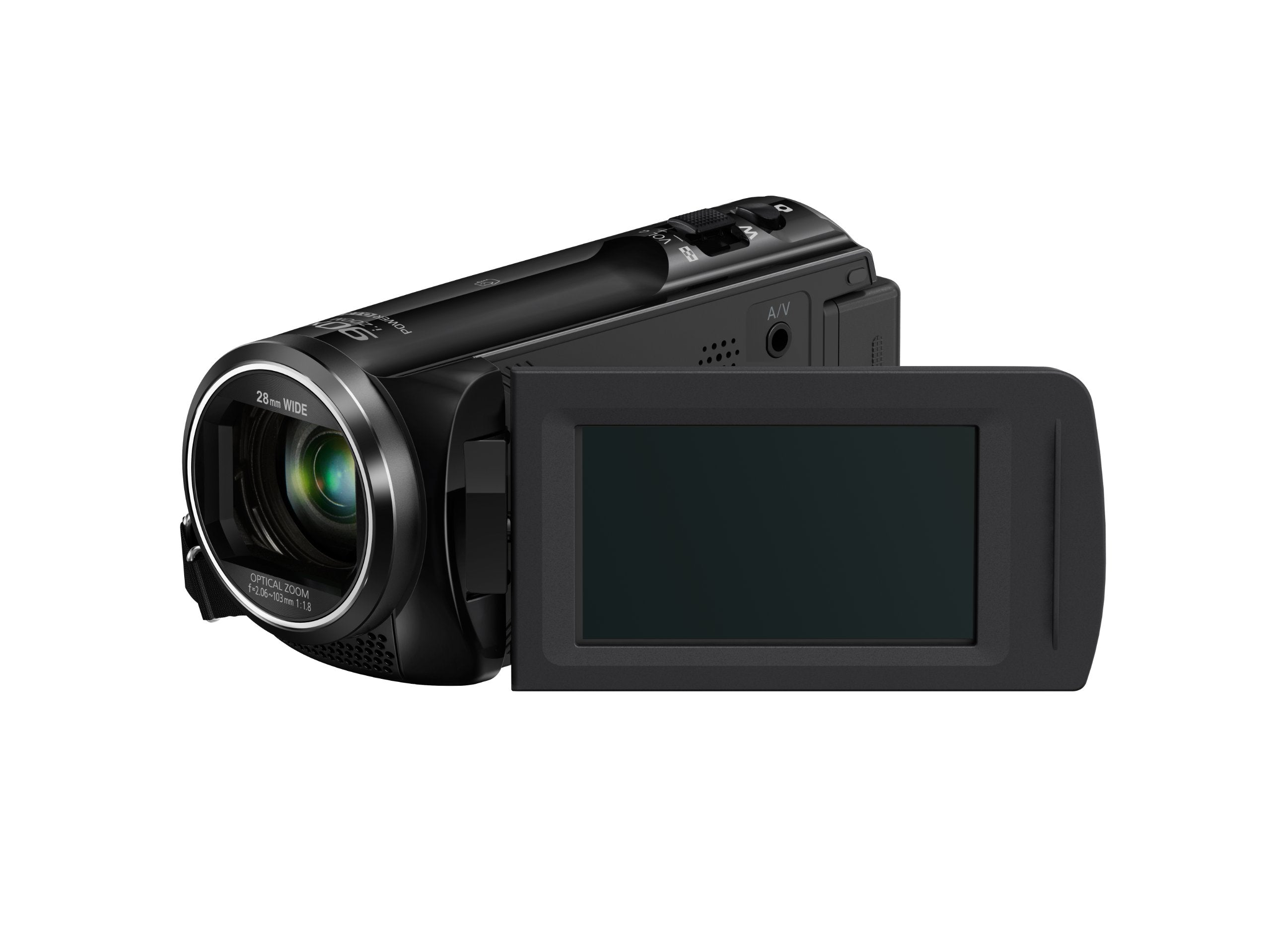 Panasonic HC-V250EB-K Full HD Camcorder - Black (90x Intelligent Zoom, Power OIS, Wi-Fi, NFC) (New for 2014) (Renewed)