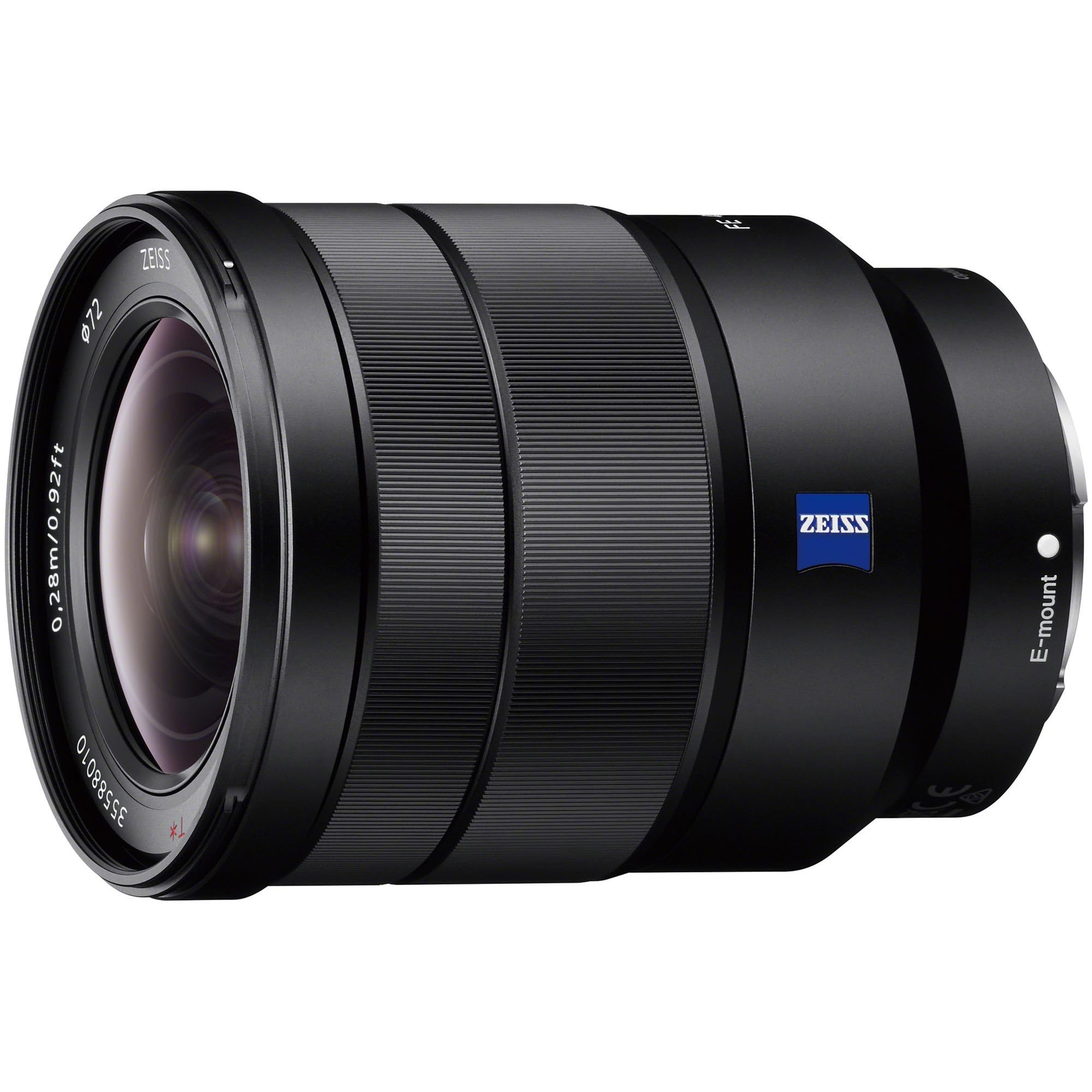 Sony 16-35 mm/F 4,0 VARIO-TESSAR T* FE ZA OSS (SEL-1635Z) Lens (Renewed)