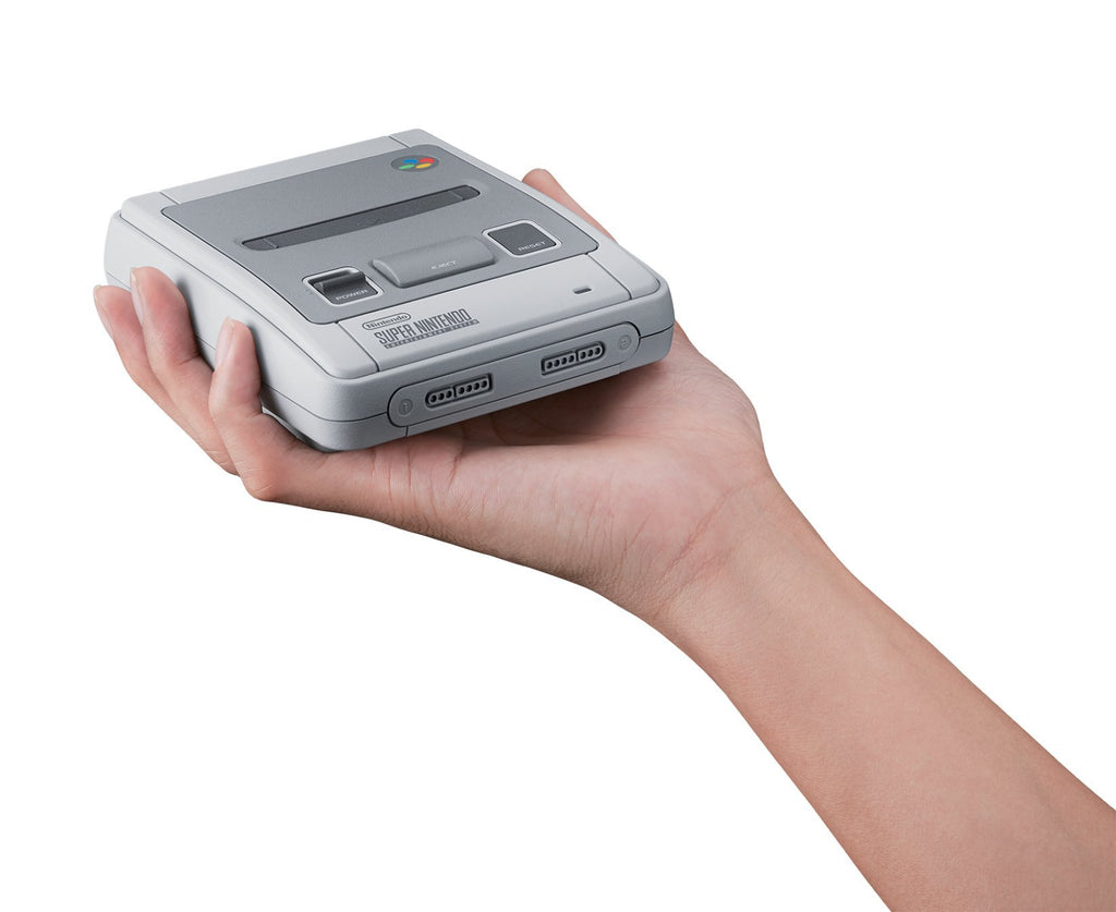 Nintendo Classic Mini Console: Super Nintendo Entertainment System (SNES) – Pre-Installed with 21 Classic Games (Renewed)