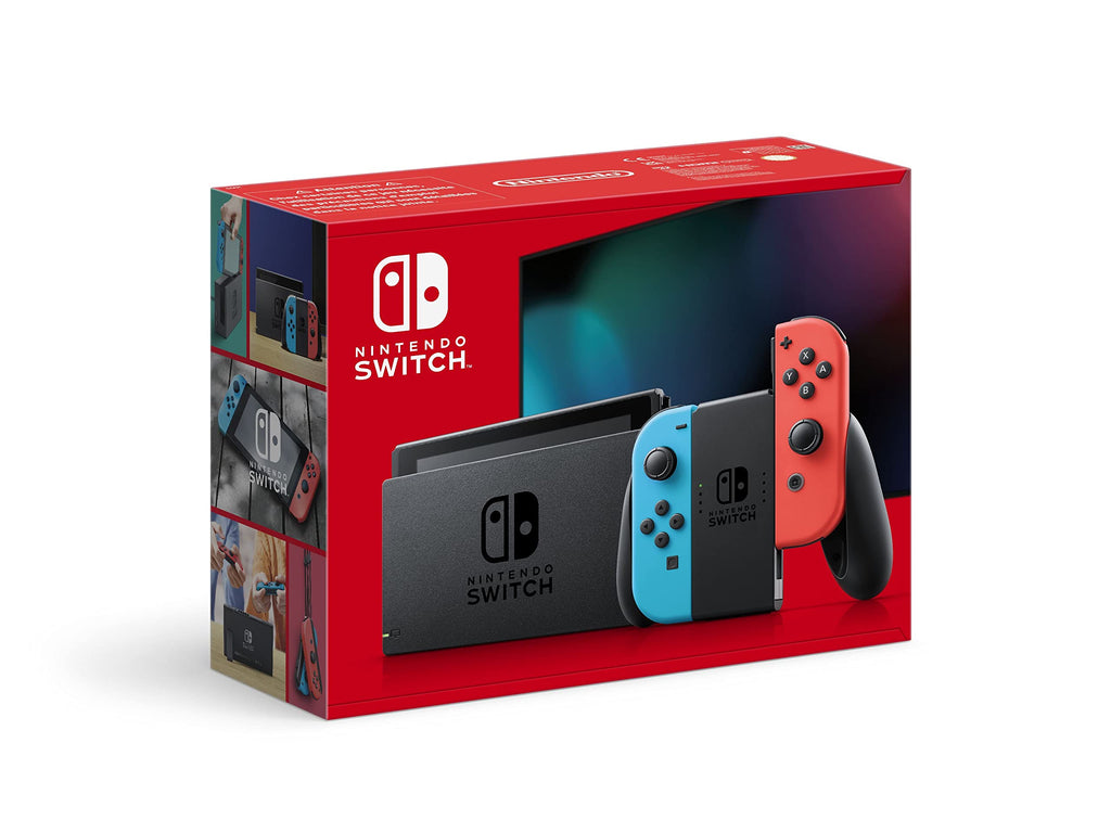 Nintendo Switch (Neon Red/Neon blue) (Renewed)