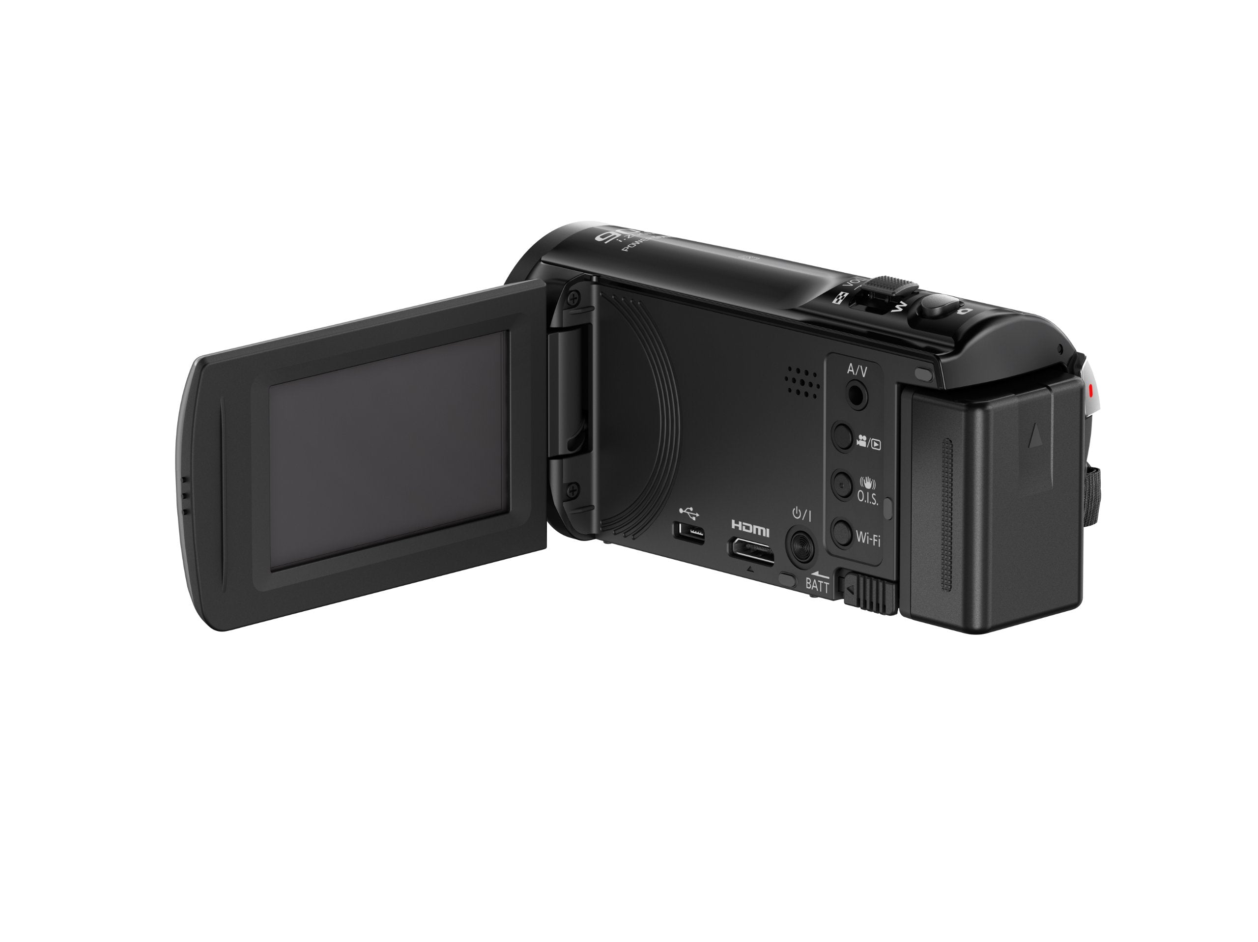 Panasonic HC-V250EB-K Full HD Camcorder - Black (90x Intelligent Zoom, Power OIS, Wi-Fi, NFC) (New for 2014) (Renewed)