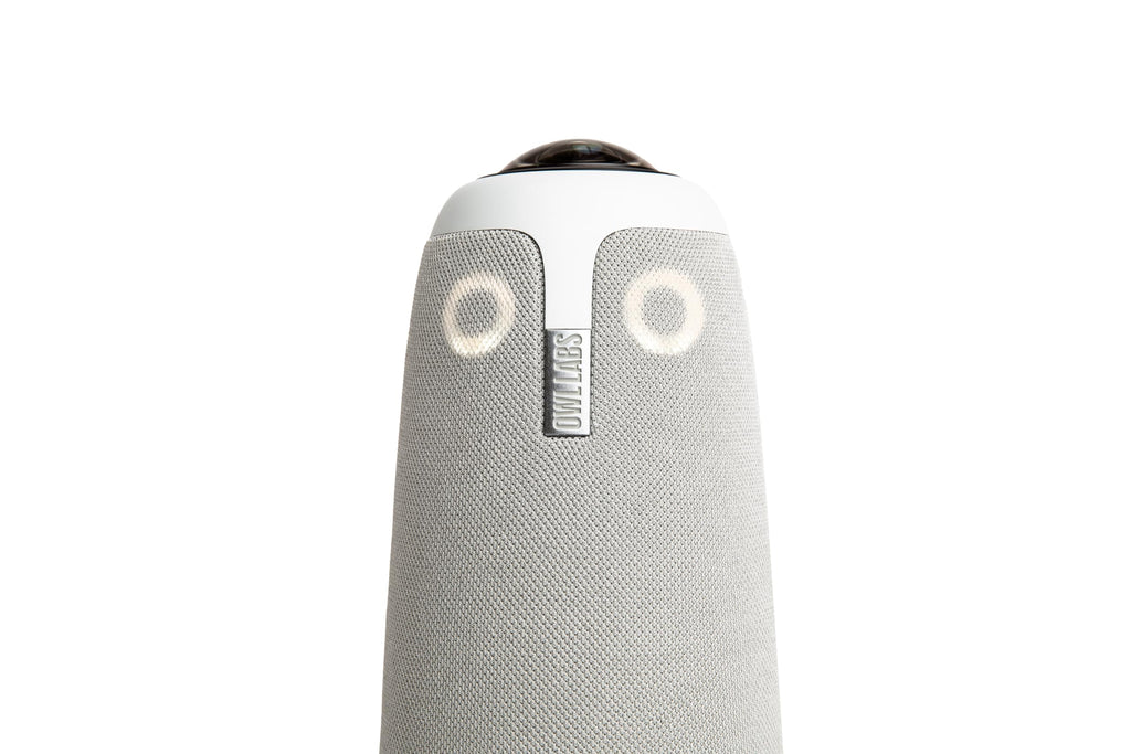 Owl Labs Meeting Owl Pro Conferencing Camera - Premium 360-Degree Smart Camera, 8 Mics & 3 Speakers, 1080p HD, 18ft Mic Range, Plug & Play, WIFI, Support for Zoom, Teams, Webex & More (Renewed)