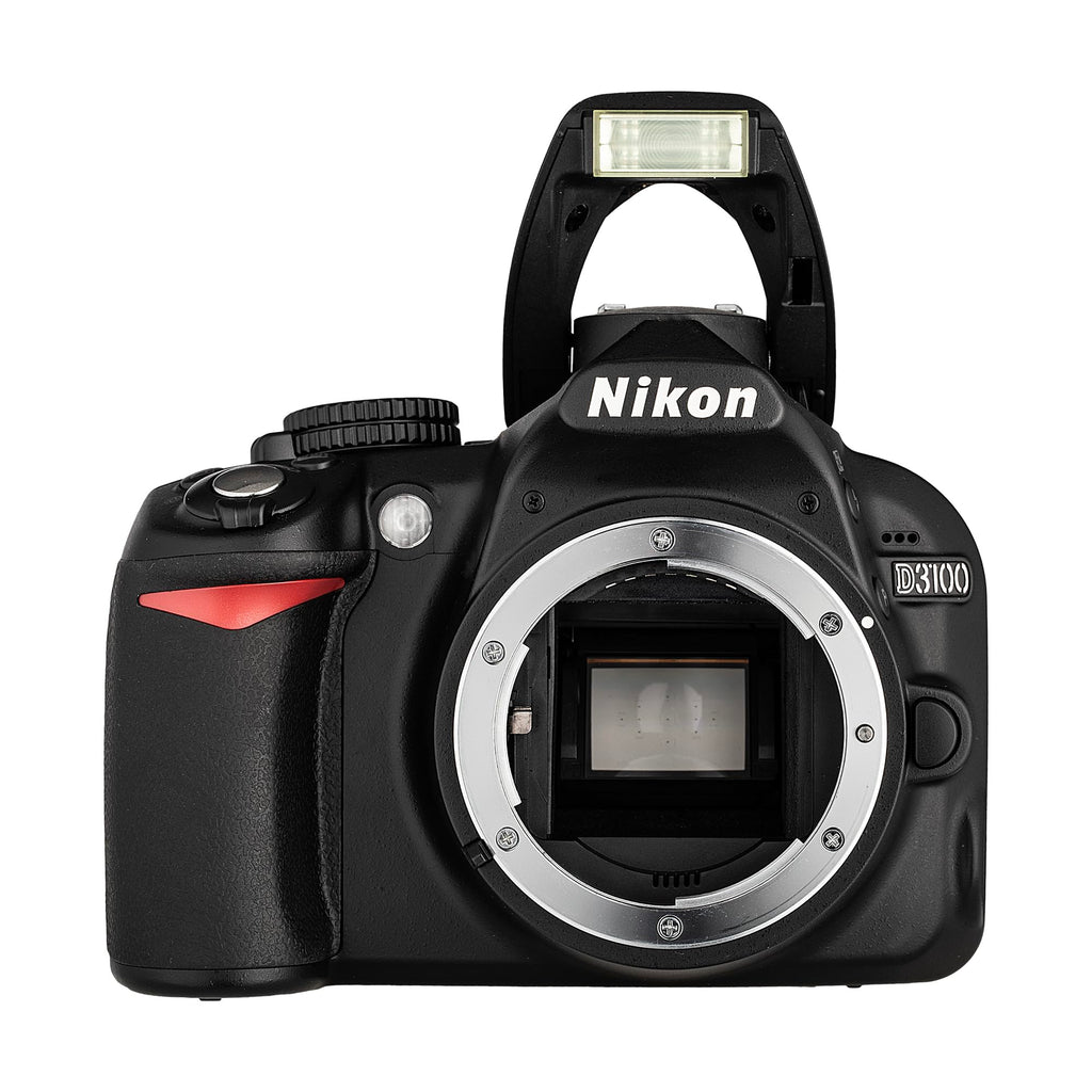 Nikon D3100 Digital SLR Camera with 18-55mm VR Lens Kit (14.2MP) 3 inch LCD (Renewed)