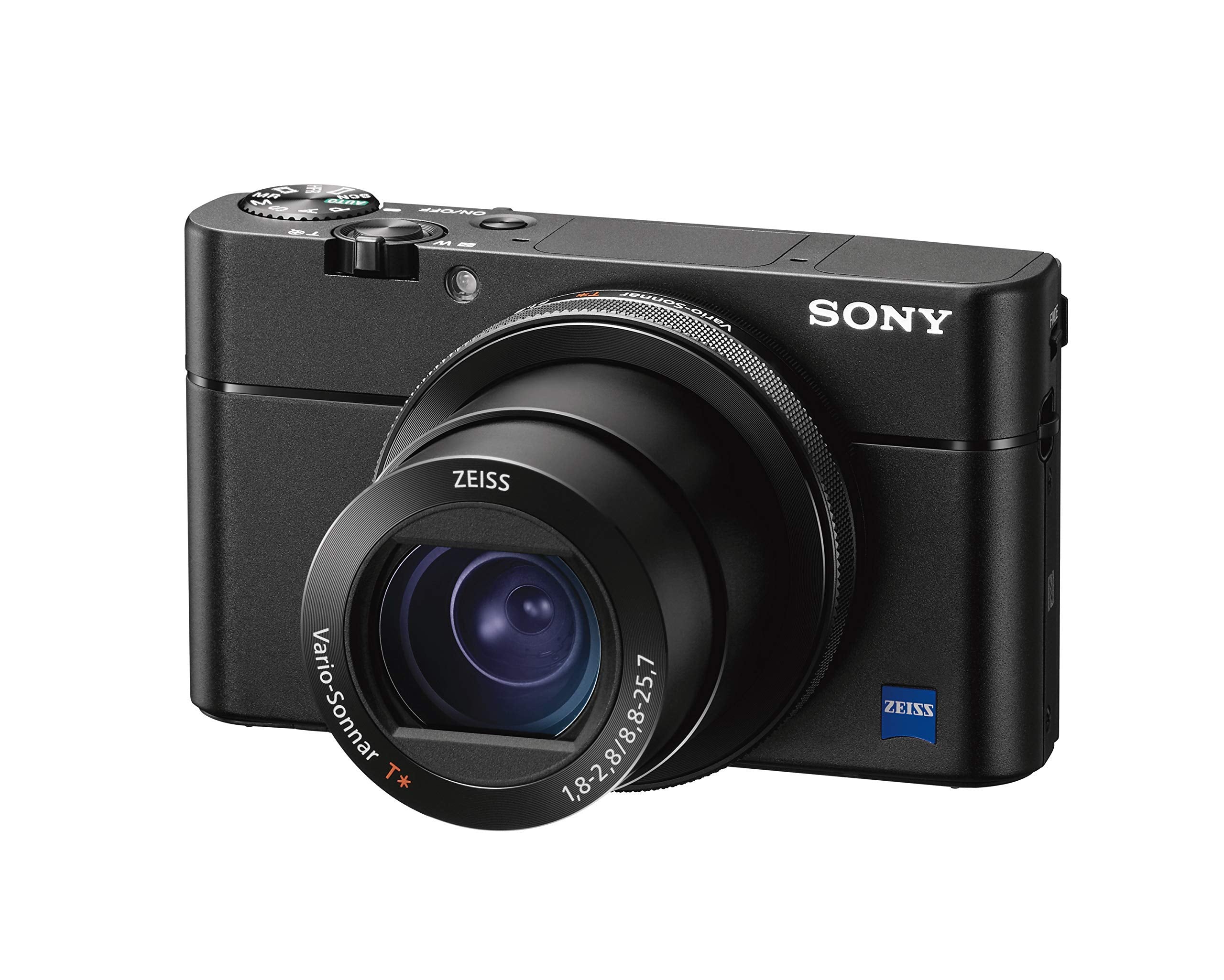 Sony RX100 V Advanced Compact Premium Camera with 1.0-Type Sensor, 24-70 mm F1.8-2.8 Zeiss Lens, Superior AF Performance, 4K Movie (DSC-RX100M5A) (Renewed)