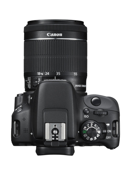 Canon EOS 100D Digital SLR Camera (EF-S 18-55 mm f/3.5-5.6 IS STM Lens, 18 MP, CMOS Sensor, 3 inch LCD) (Renewed)