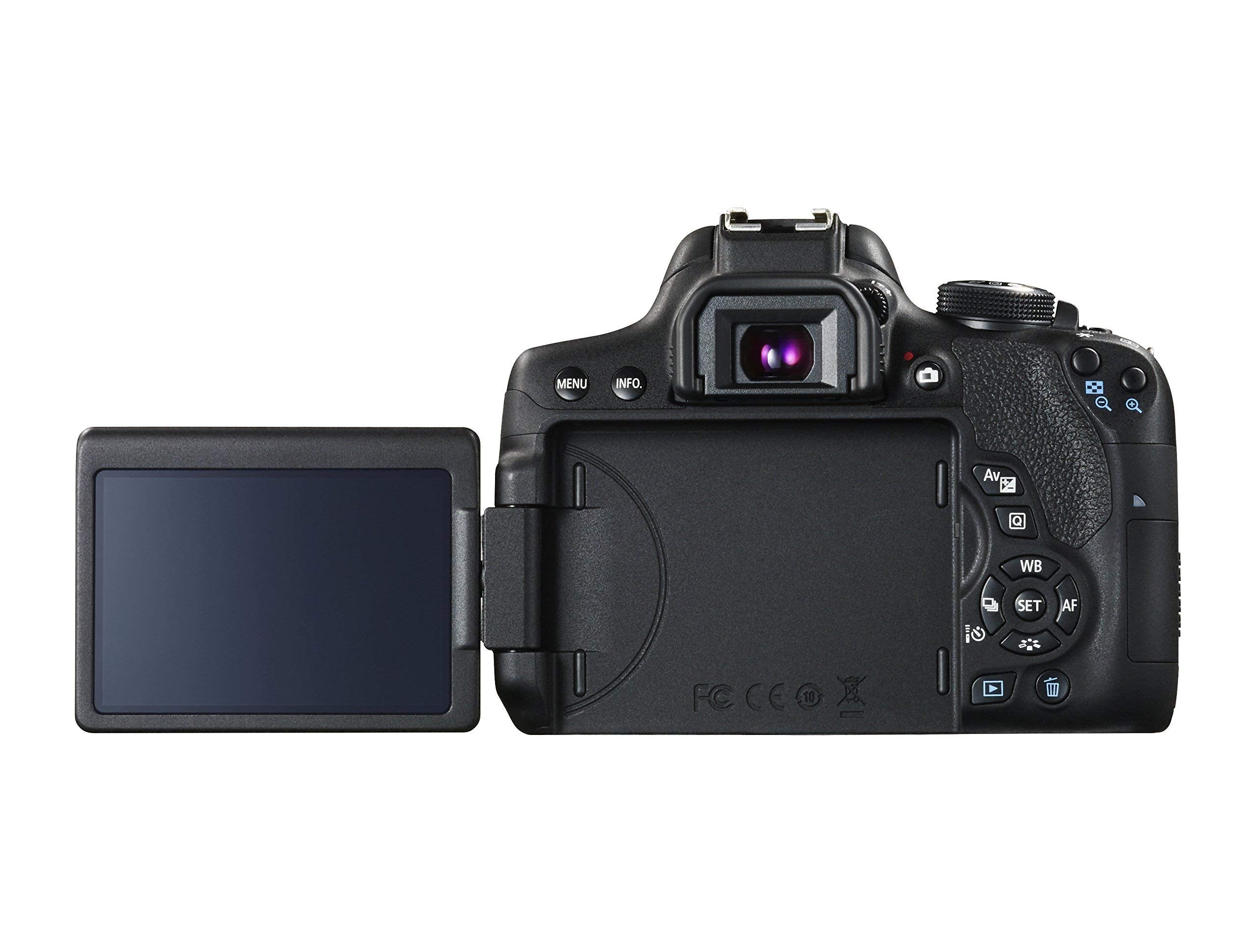Canon EOS 750D Digital SLR Camera with 18 - 55 mm Lens (Renewed)