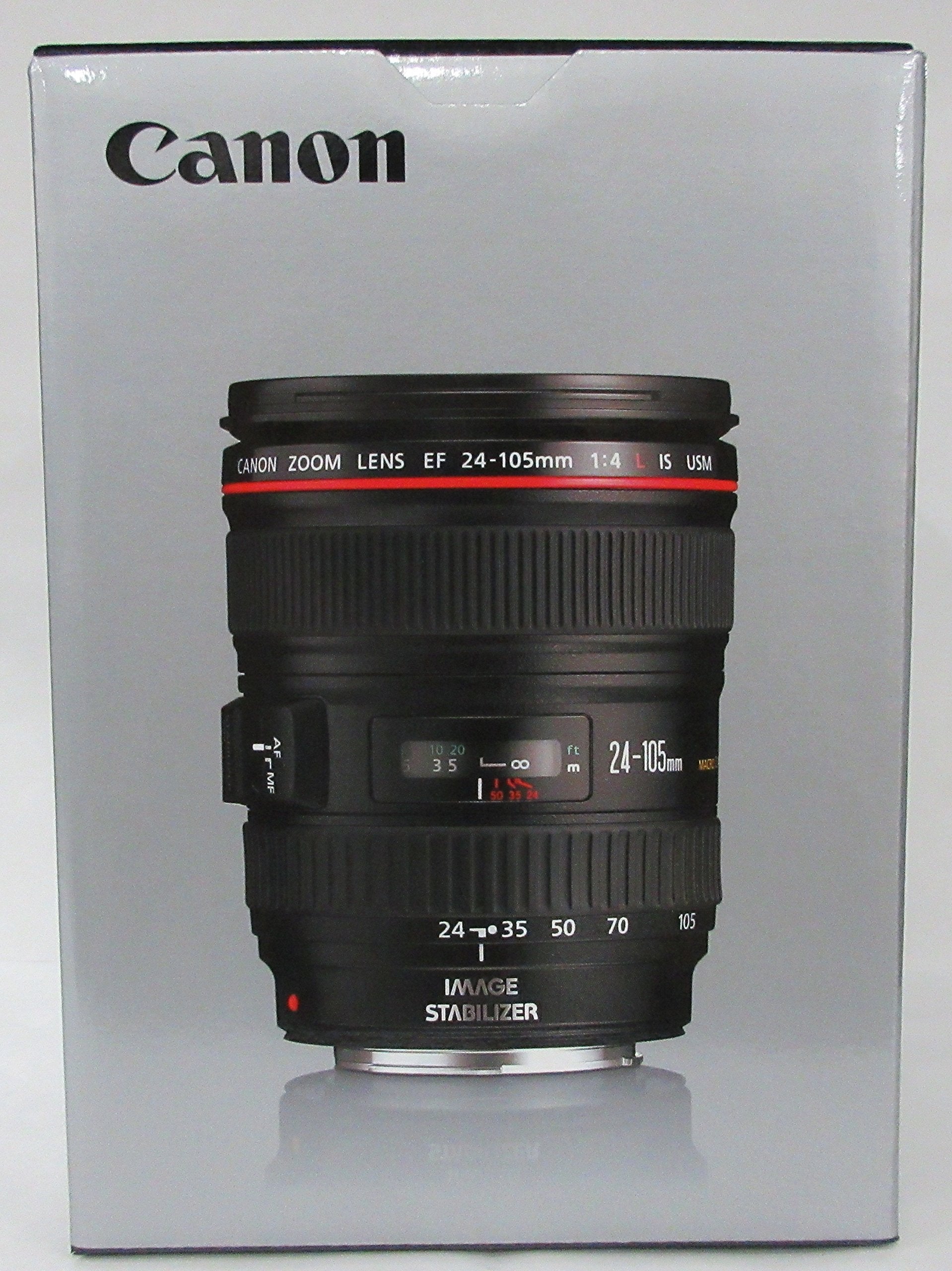 Canon 344B006 EF 24-105mm f/4.0 L IS USM Lens (Renewed)