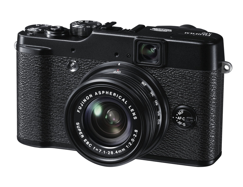 Fujifilm X10 12.0 MP EXR CMOS Digital Camera with F2.0-F2.8 4x Optical Zoom Lens and 2.8-Inch LCD Black (Renewed)
